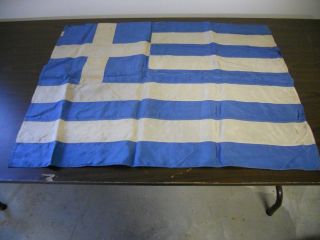Old Flag Or Pennant From Greece