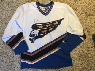 Vintage Alexander Ovechkin Signed Autographed Throw Back Jersey.  No
