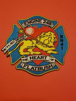 York City Fire Department Patch Engine 248 Style