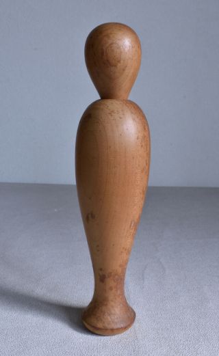 24cm (9.  4 ") Japanese Kinakina Kokeshi Doll : Signed Shoichi Matsuda 1912