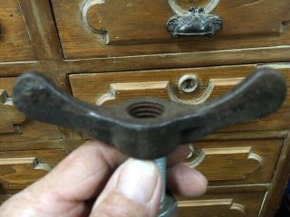 Large Wing Nut For Vise Etc Blacksmith Bladesmith Part 3/4 " Nc Threads