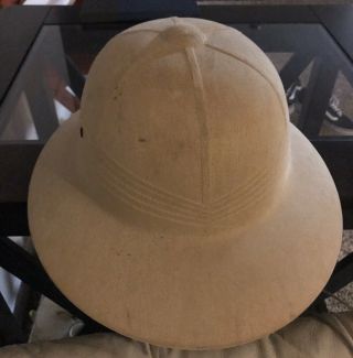 Pith Helmet Wwii Usmc Military Us Marine Corp 1942