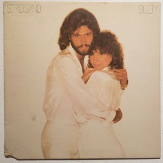 Barbra Streisand: Guilty: 1980 Vinyl Lp Album Columbia Gatefold Pop