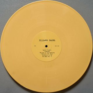 Elliott Smith Either/or Expanded Edition 2x Yellow Vinyl Lp Record Indie Version