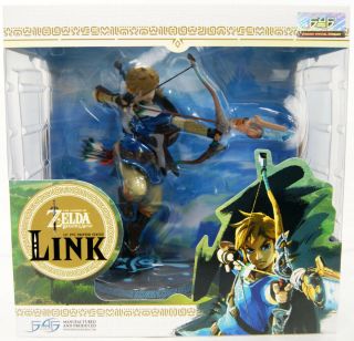 First 4 Figures The Legend Of Zelda Breath Of The Wild Link 10 Inches Figure