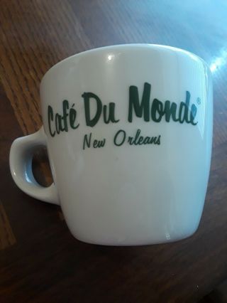 Small Cafe Du Monde Coffee/espresso Cup Mug French Market Orleans
