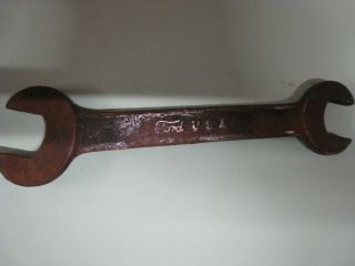 Vintage Ford Script Usa Wrench Open End 9/16 X 5/8,  Moore Drop Forge Co.