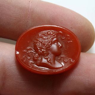 PERFECT - MOUNT SEAL GEM STONE AGRIPPINA DEPICTION - UNDATED 3