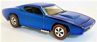 1968 Hot Wheels Redlines Rlc Custom Otto In Blue