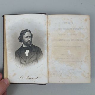1856 Adventures & Explorations Book The Life Of Col John C Fremont His Memoir