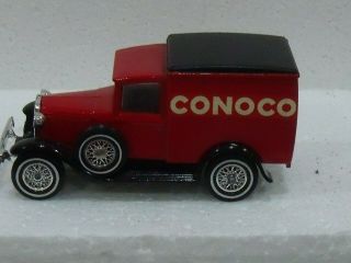 Matchbox Yesteryear Pre Pro Ford A Decals Conoco Oil Red Body Ex Employee Sample