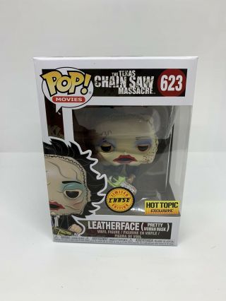 Funko Pop Leatherface Hot Topic Chase Exclusive 623 Texas Chainsaw Massacre