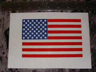 Original/vintage Nasa Usa American Flag Beta Cloth Patch