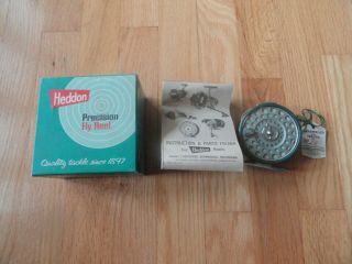 Vintage Heddon Daisy No.  300 Fly Reel,  In The Box W/ Paper