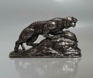 A C REHBERGER SILVER PLATE TIGER BRAND KELLEY ISLAND LIME&TRANSPORT CO Silvered 2