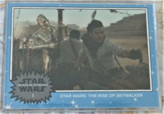 Topps Star Wars Rise Of Skywalker Trailer Set 10 Cards