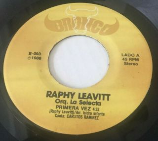 Raphy Leavitt Orq La Selecta / Primera Vez / Luna De La Noche Hear It 45rpm