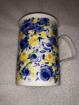 Roy Kirkham Summertime Coffee Tea Cup Mug Made In England 1994 Fine Bone China