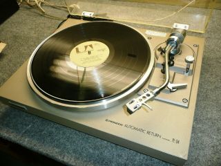 Pioneer Pl - 514 Vintage Auto - Return Turntable,  A - T Cartridge,  Dust Cover,  Excelle