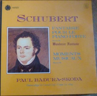 Paul Badura - Skoda / Schubert / Astree As 53