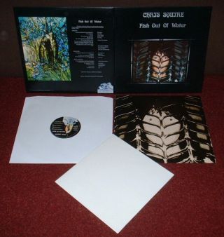 Chris Squire Fish Out Of Water Lp 1975 Atlantic 1st,  Inner & Poster