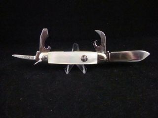 Ulster Usa Boy Scouts Of America Bsa Scout Knife Mother Of Pearl,