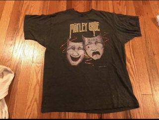 Vintage 1985 Motley Crue Theater Of Pain T Shirt