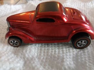 Hot Wheels - 1968 - Vintage Redline Classic 36 Ford Coupe Red/rose - Us