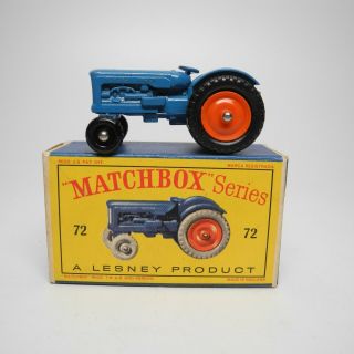 Matchbox Lesney No.  72 Fordson Tractor