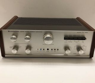 Vintage Kenwood Ka - 6000 Solid State Stereo Integrated Amplifier.  Great