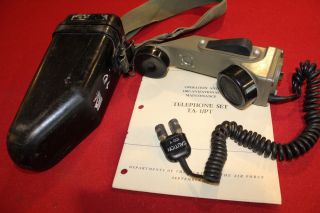 Military Surplus Field Phone Radio Ta - 1 Telephone Survival Gear Vintage Display