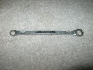 Vintage Powr - Kraft Double Box - End Wrench,  1/4 " X 5/16 ",  12pt,  Made In Usa
