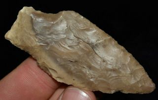 2 7/8 " Adena Point,  Found In Central Tennessee Authentic Arrowhead J5