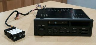 Vintage Bmw Alpine Oem Stereo Cassette Car Radio Cm5905 (e23 E24 E28 E30)