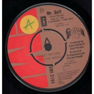 Steve Harley And Cockney Rebel Mr Soft 7 " Vinyl Demo B/w Such A Dream (emi2191