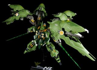 Mc 1/100 Metal Build Kshatriya Nz - 666 Diecast Gundam Unicorn Chogokin Figure Set