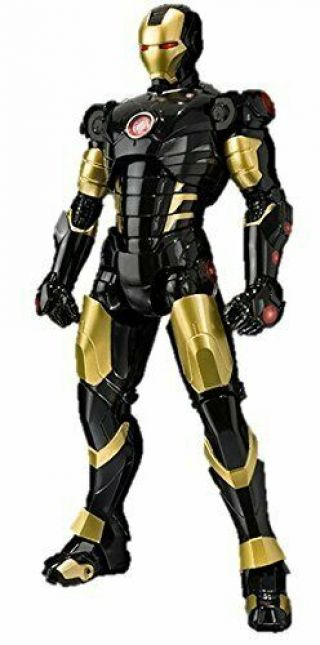 S.  H.  Figuarts Iron Man Mark 3 Marvel Exhibition Limited Marvel Age Of Heroes Ex