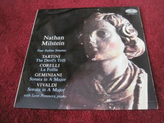 Milstein Violin 4 Italian Sonatas French Capitol P8481
