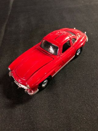 1959 Corgi Red Mercedes Benz 300 Sl - 1:43 Scale Collectible Toy Car - Nm/m