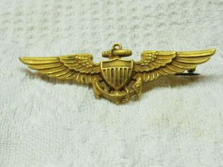 Wwii U.  S.  Navy Pilot Wings,  H & H Imperial