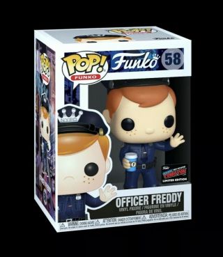 Funko Pop 58: Officer Freddy Nycc Share Pop - Up Ship Exclusive