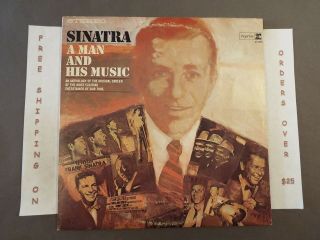 Frank Sinatra A Man And His Music Greatest Hits Dbl Lp " Love And Marriage "