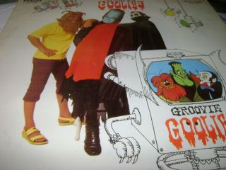 Monster Rock And Roll Tv Show 1970 Rca Victor Lsp - 4420 Groovie Goolies Vinyl Ex,