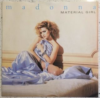 Madonna Material Girl - Pretender 1984 Single 7 " 45rpm Sire Germany P/s N - M