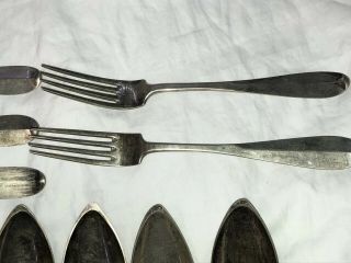 18th Century French Very Large Coin Silver Flatware 3