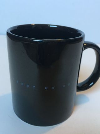 Vintage 1995 X Files Coffee Mug Trust No One 2