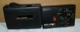 Vintage Sony Wm - D3 Stereo Cassette Professional Walkman Player W/ Issues