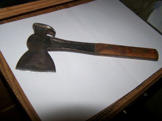 Antique Hatchet Crate Tool Embossed Shinola Bridgeport Conn.  1 3/4 Lbs