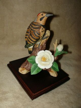 Ceramic Bird Figurine Yellow Hammer 7040,  1984 By Andrea From Sadek,  Perfect