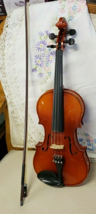 Vintage Suzuki Violin W/ Case Circa 1970 - 90 